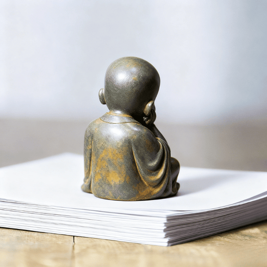 Novice Monk Paperweight.