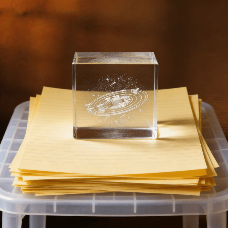 Solar System Paperweight.