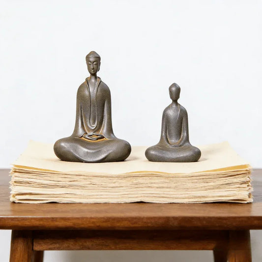 Antique-Style Northern Wei Cast Iron Buddha