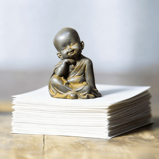 Novice Monk Paperweight.